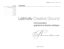 Tablet Screenshot of leitmotiv.ch