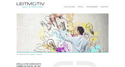 Desktop Screenshot of leitmotiv.de