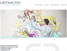 Tablet Screenshot of leitmotiv.de